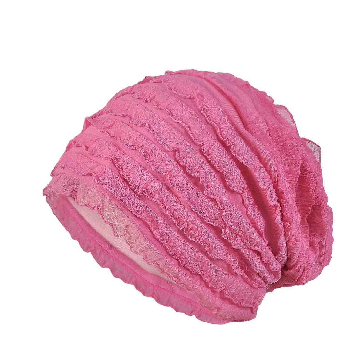 Spring Summer and Autumn Fashion Slouchy Beanie Hat Women Skullies Female Thin Bonnet Cap Lady Chic Pile hats