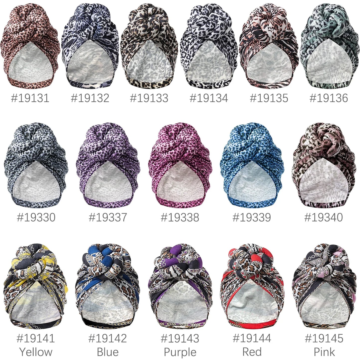 New African Turban for Women Large Flower Stretch Turban Headwrap Beanie Hat Ladies Turbante Mujer Bandanas Chemo Cap Head Cover - NamafadStore