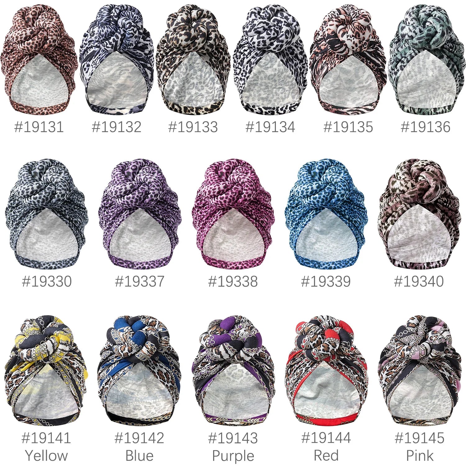 New African Turban for Women Large Flower Stretch Turban Headwrap Beanie Hat Ladies Turbante Mujer Bandanas Chemo Cap Head Cover - NamafadStore