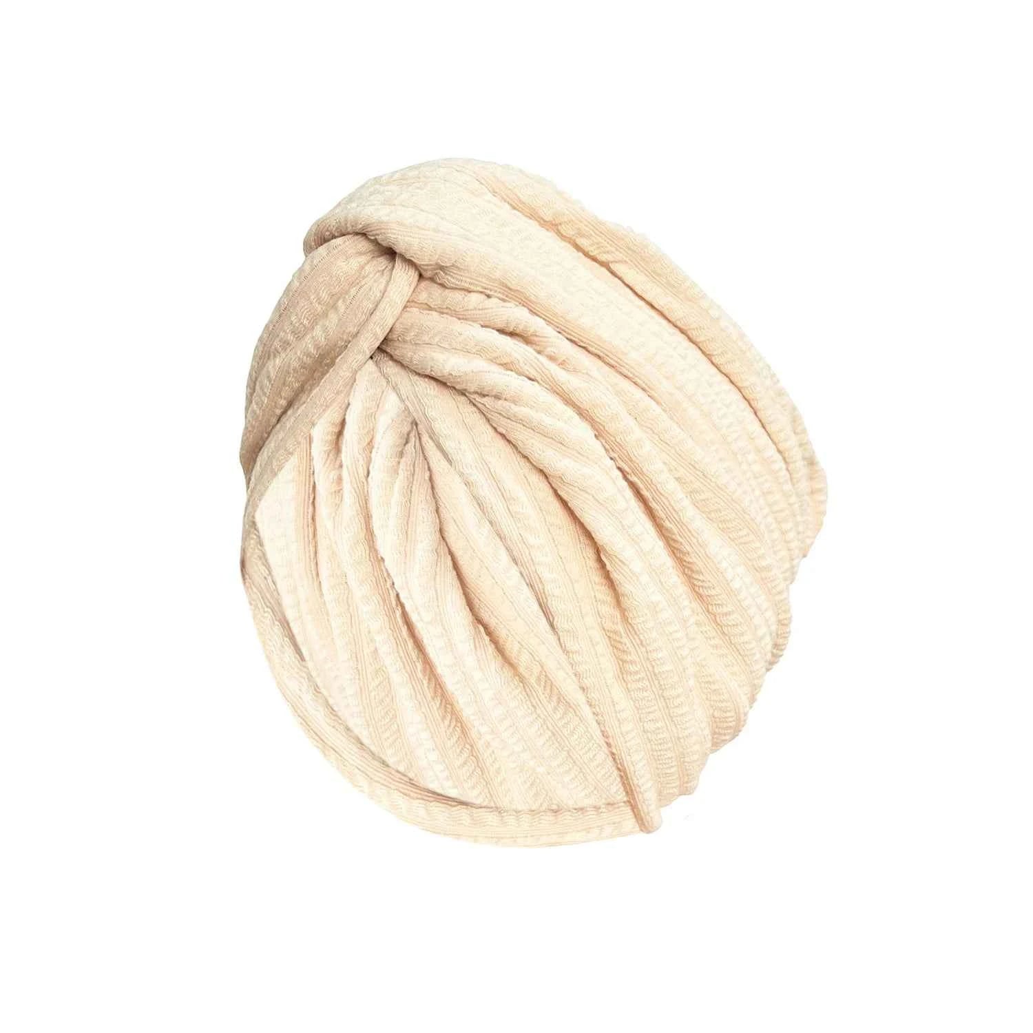 Women's Fashion Knitted Cross Turban Hat Bohemian Knitted Cross Wrap Hat Indian Hat Turban Hat