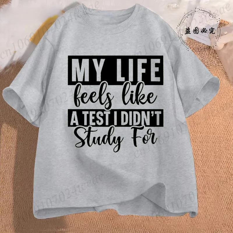 Sarcasm is my favorite Women Casual T-Shirt Harajuku Y2k slogan Designer Ladies Tee tops Female Vintage Trendy Pullover T Shirts