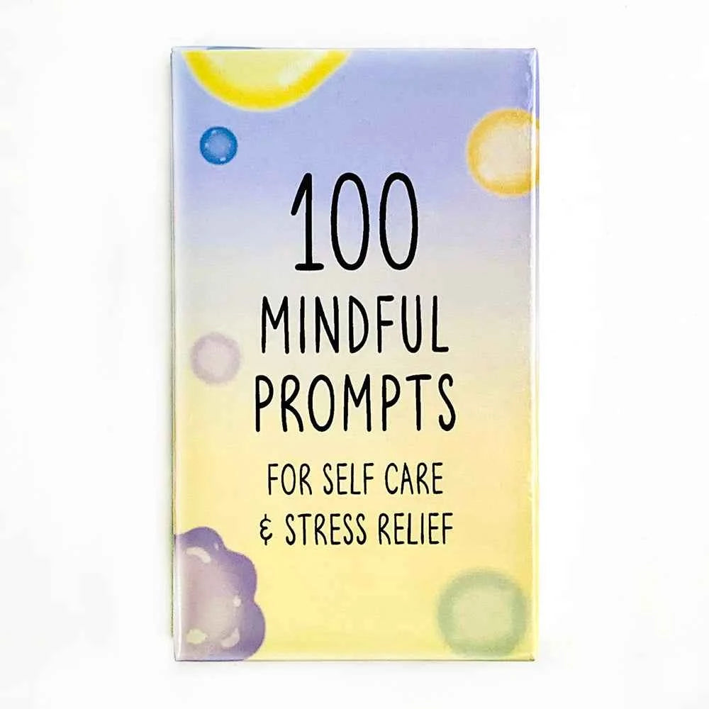New Oracle Cards 100 Mindful Prompts For Self Care Stress Relief Cards A Pleasant Night Of Games The Best Gift-giving