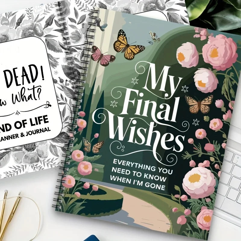 End-of-Life Planner & Organizer – Letters, Care Plans & Funeral Wishes