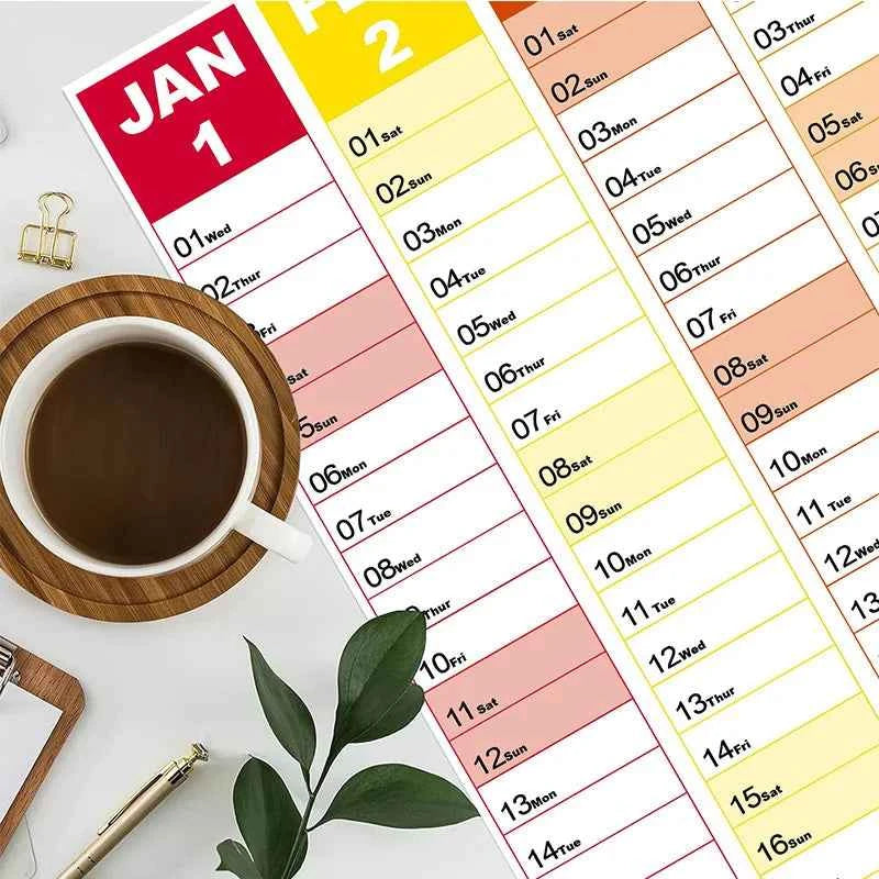 2026 Calendar Planner Sheet Large Wall Calendar Kawaii To Do List Planner Target List Schedule Organizer Office Supplies