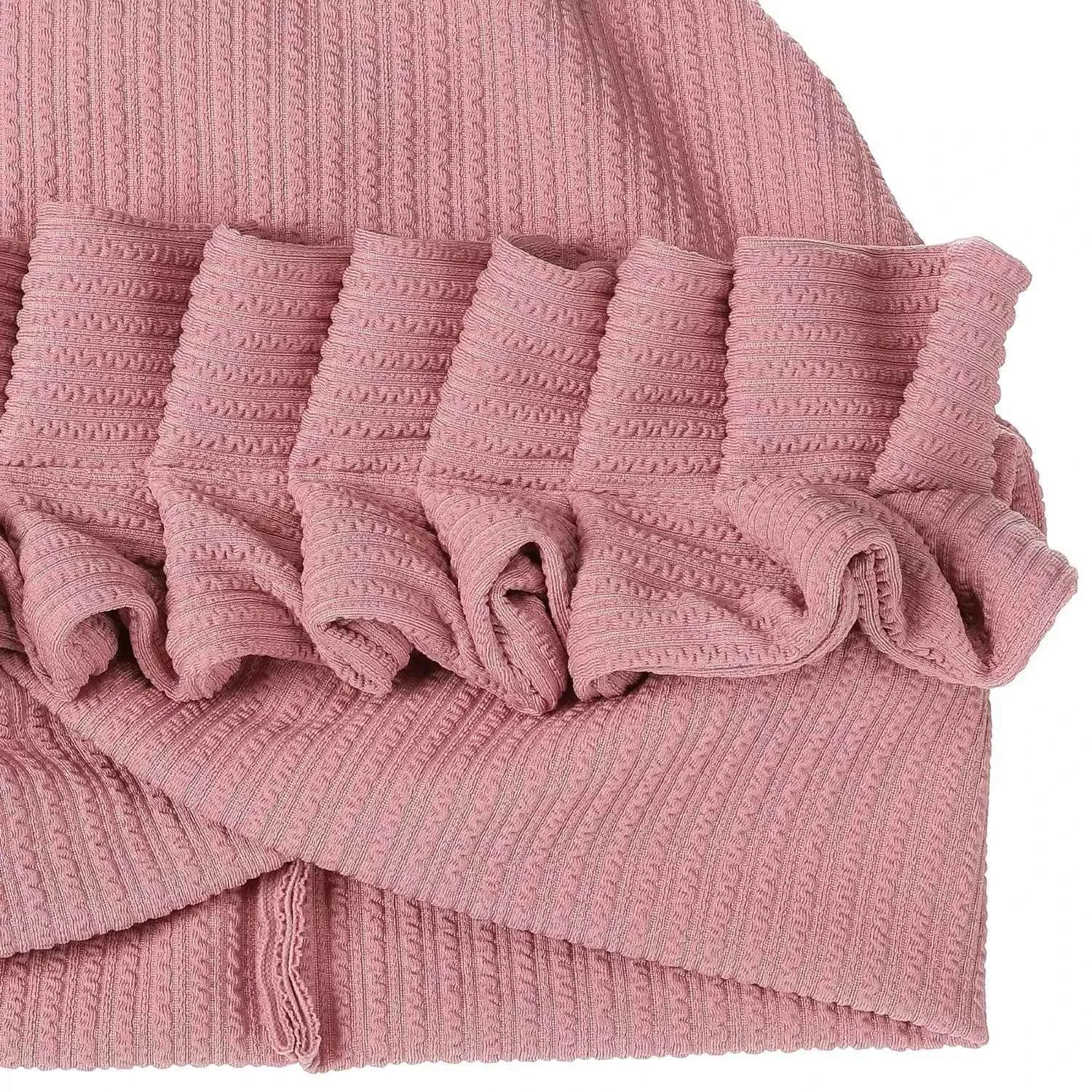 Indian Forehead Cross Turban Hat Women Chemo Cap Muslim Hijab Bonnet Ruffle Headscarf Beanies Bandanas Headband Turbante Mujer