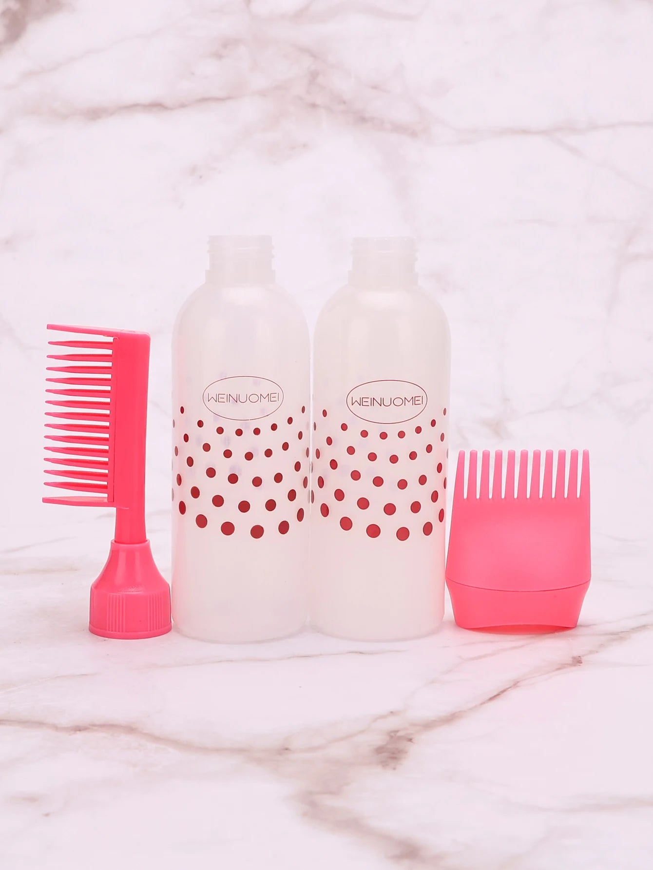 Salon Hairdressing Coloring Set Barbershop Dyeing Comb Bottle Empty Applicator Professional Hairdresser Styling Dye Supplies