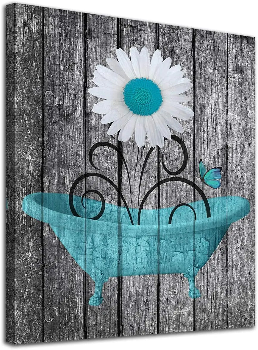 Inspirational Wall Art   Rules of Life Motivational Quotes Canvas Print Framed  x  for Bathroom Bedroom Home Office Decor