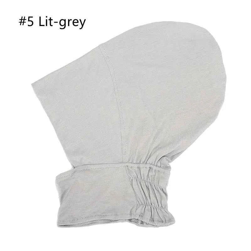 New Muslim Inner Hijab Turbans Women Elasticity Undercap Soft Modal Hijabs Caps Solid Color Short Neck Elastic Cap
