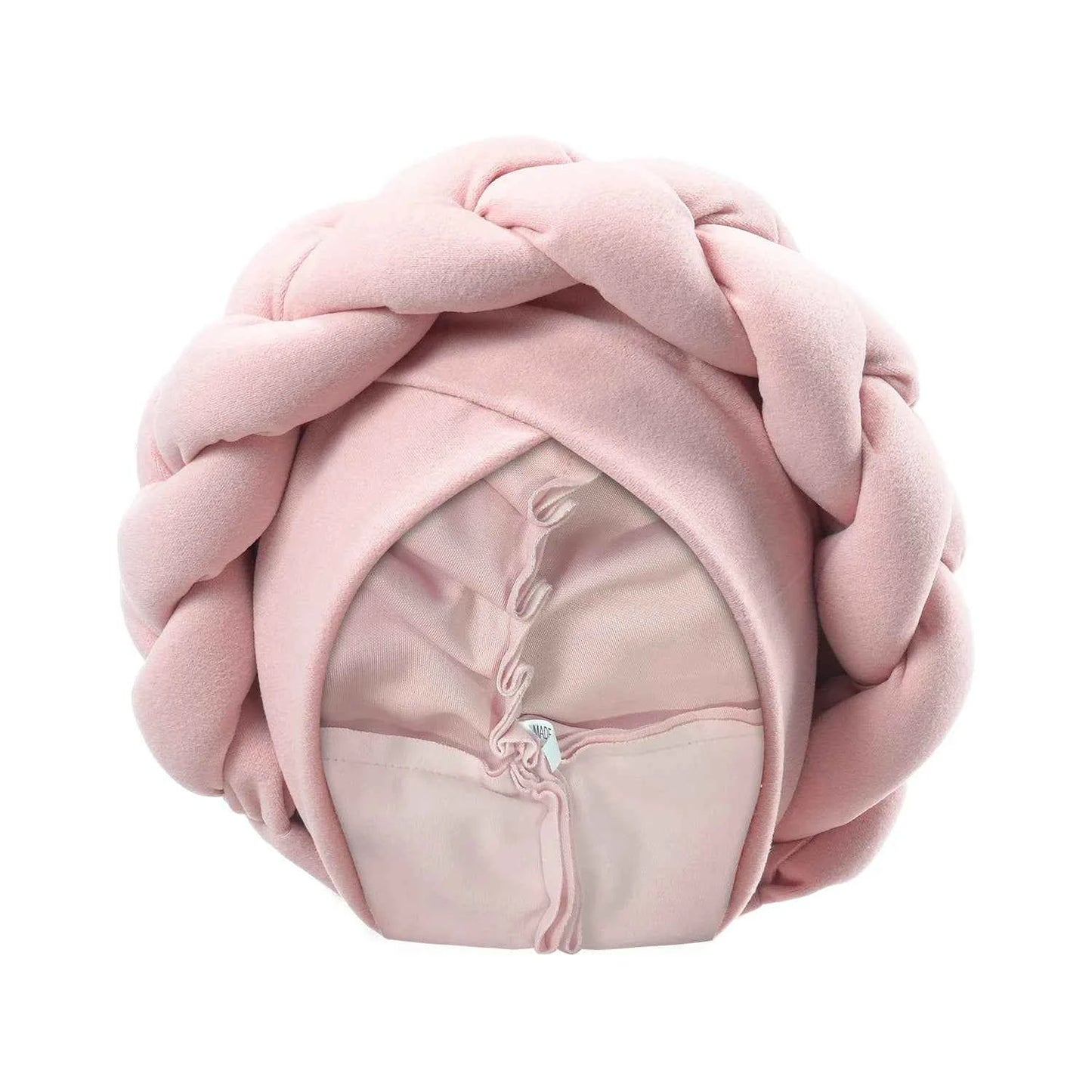 New Exaggerated Braids Turban Cap for Women African Wedding Party Headwear Hats Bonnets Headband Hat Hijab Cap