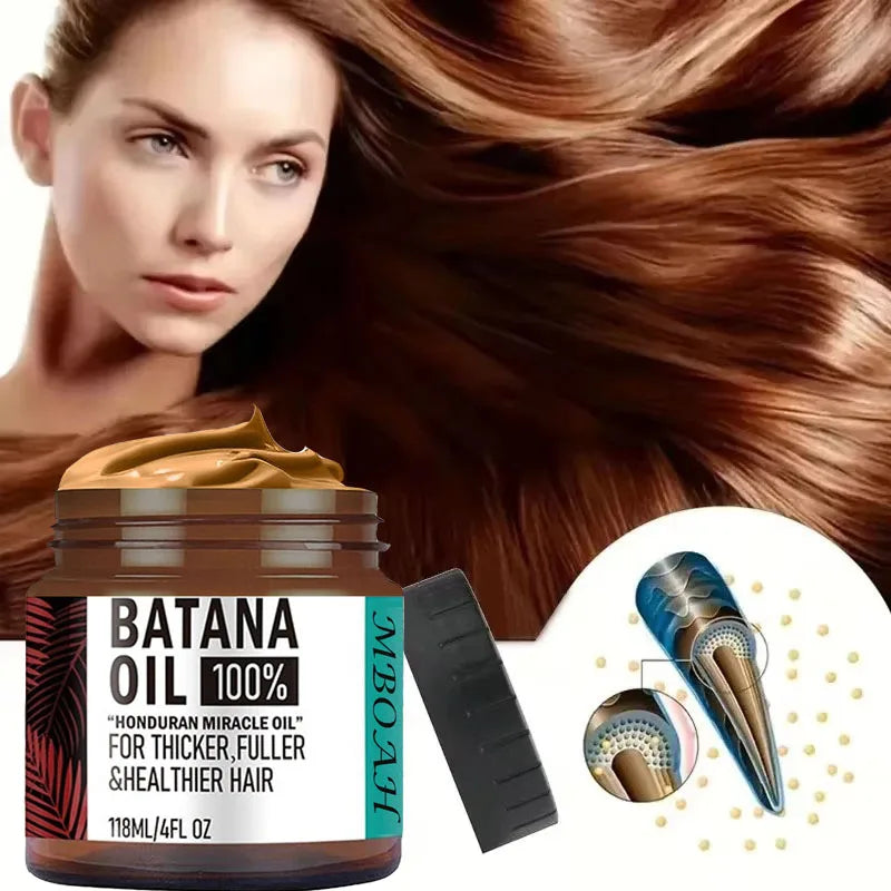 100% Unrefined Batana Oil Hair Conditioner- Get Fuller, Thicker, Healthier Hair Conditioner Haircare Silky Hair Nutrition - NamafadStore
