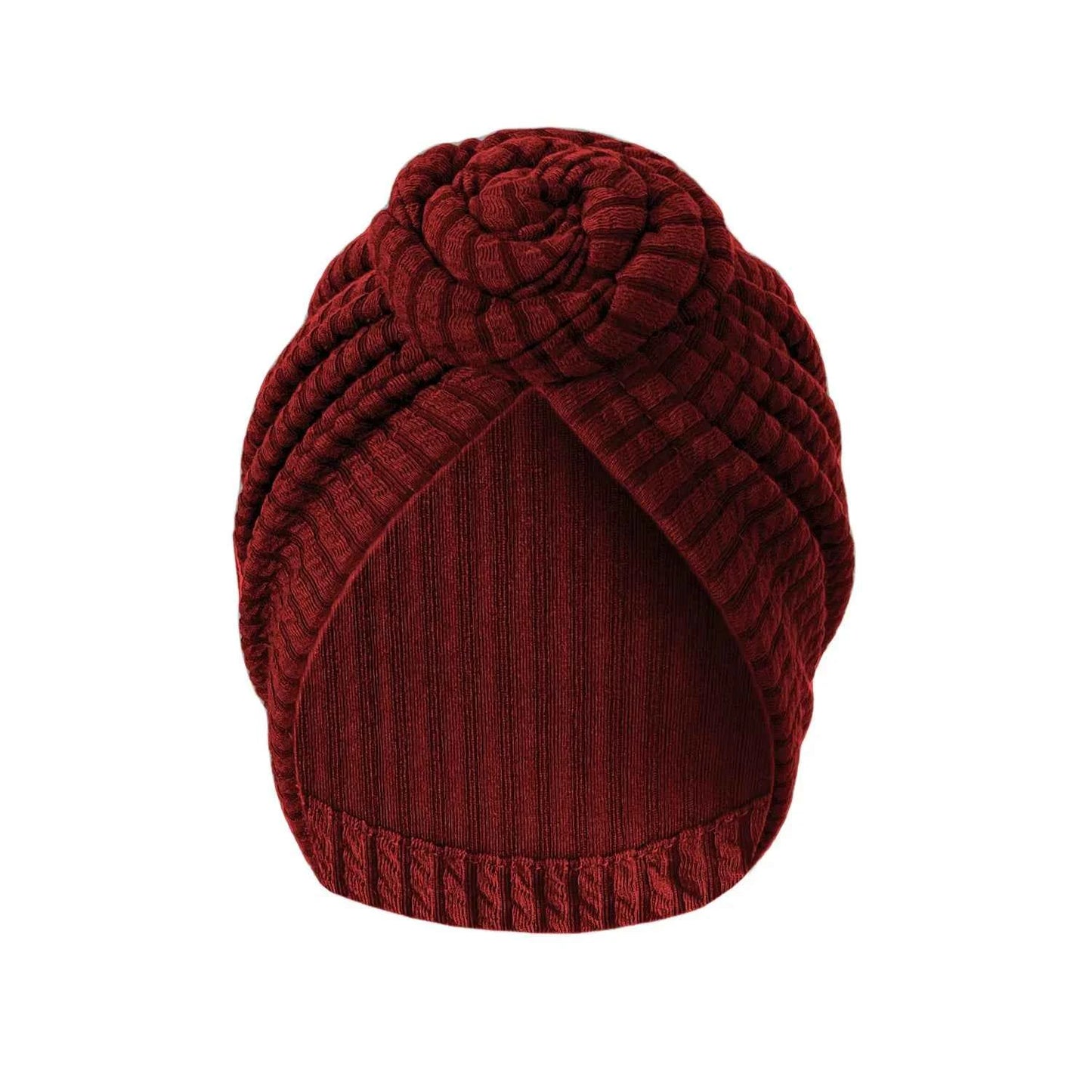 Fashion Women Turban Hijab Hats African Head Wraps Soft Elastic Muslim Hats Breathable Chemo Cap For Women Girls
