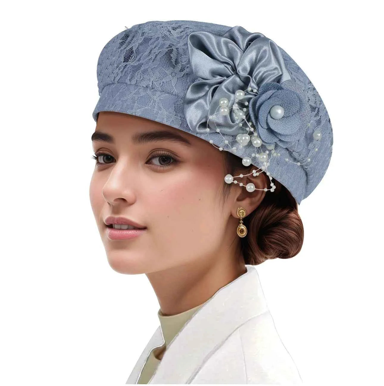 African Headtie Turban Hat – Summer & Autumn Women’s Soft Beret Head Wrap