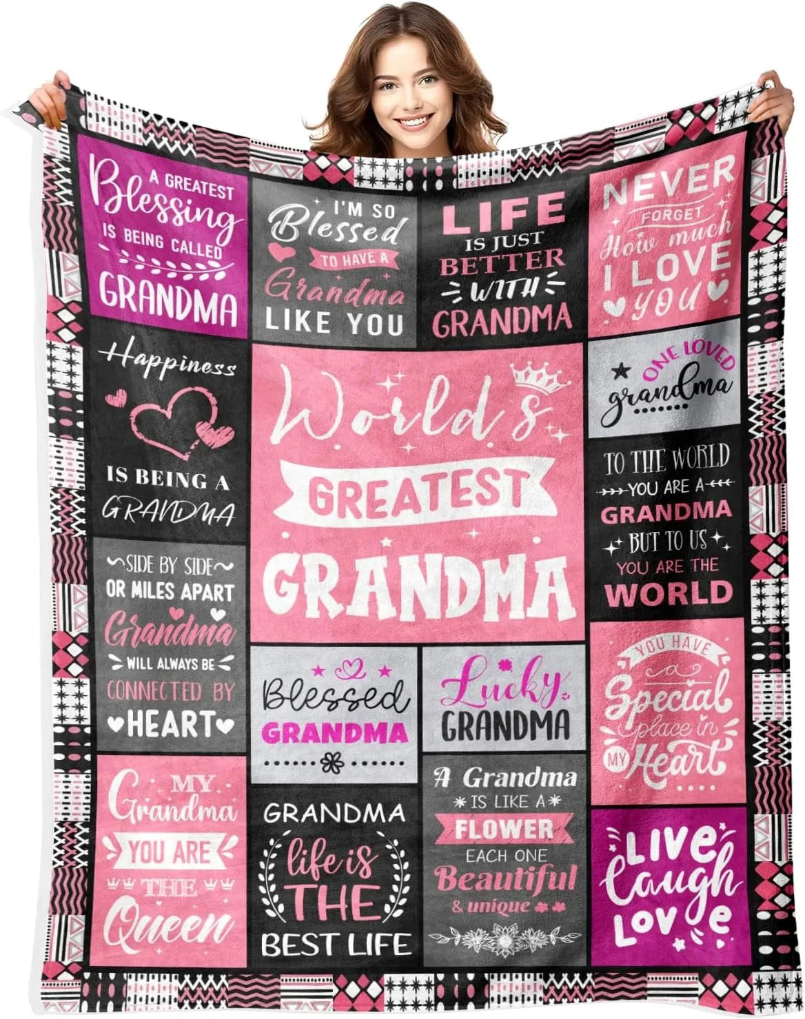 Best Mom Ever Blanket – “Remember I Love You Mum” Gift for Mom