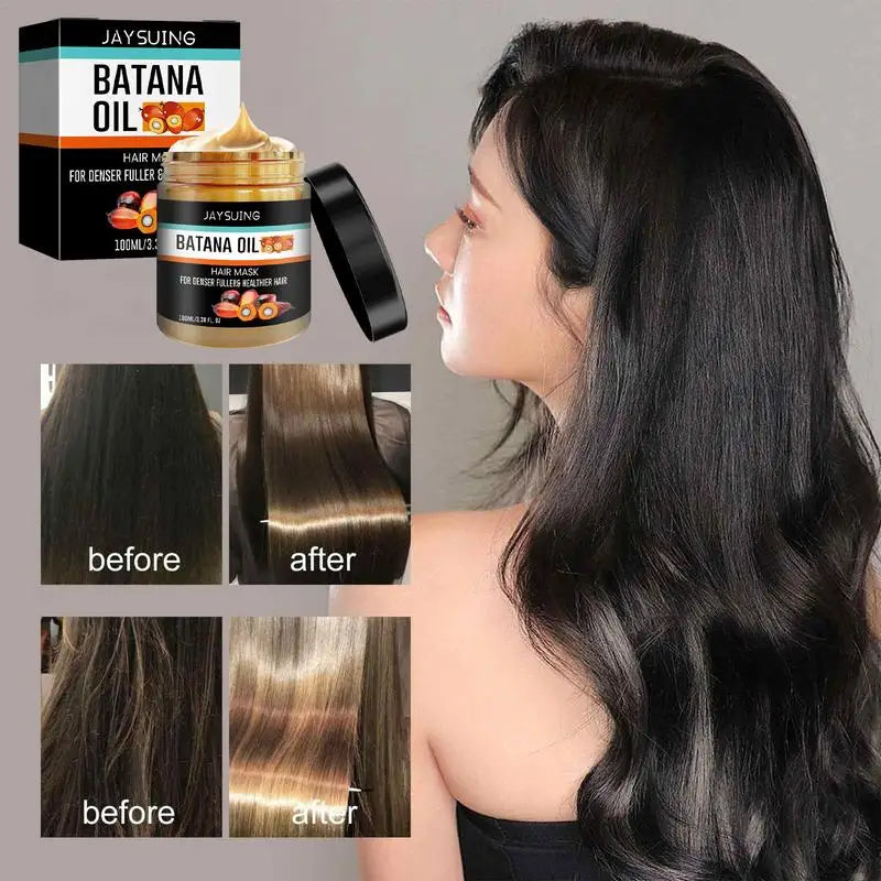 100ml Batana Hair Cream Mild Batana Oil Cream Hair Care Cream Hair Growth Alopecia Areata Hair Loss Treatments Hair Growth cream - NamafadStore