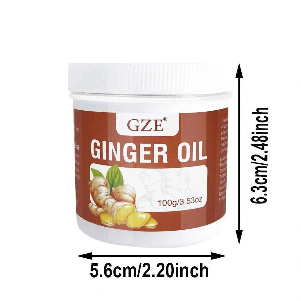 GZE Ginger Hair Oil, for longer, Fuller & Healthier Hair, Moisturizing - NamafadStore