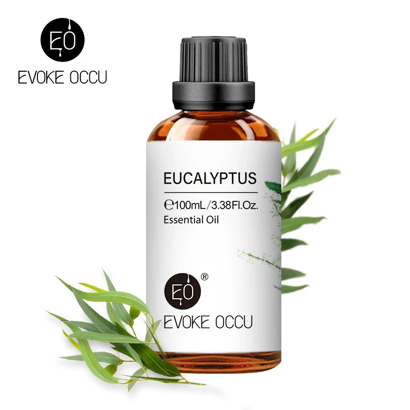 EVOKE OCCU100ML Essential Oils, Lavender Vanilla Eucalyptus Jasmine Rose Mint Oil for Diffuser, Humidifier, Scented Candle, Soap - NamafadStore