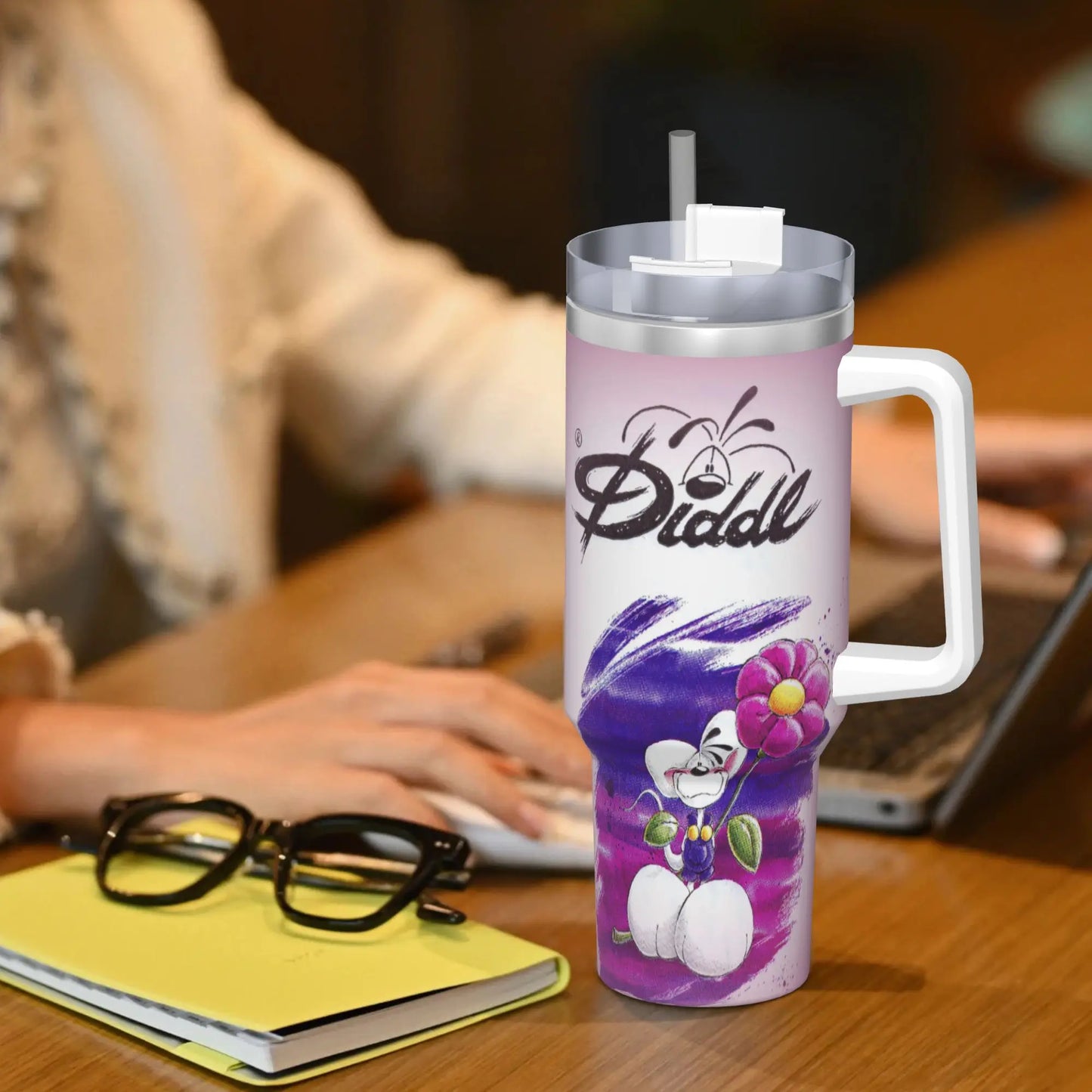 Diddl Stainless Steel Tumbler – Leakproof Insulated Hot & Cold Travel Cup