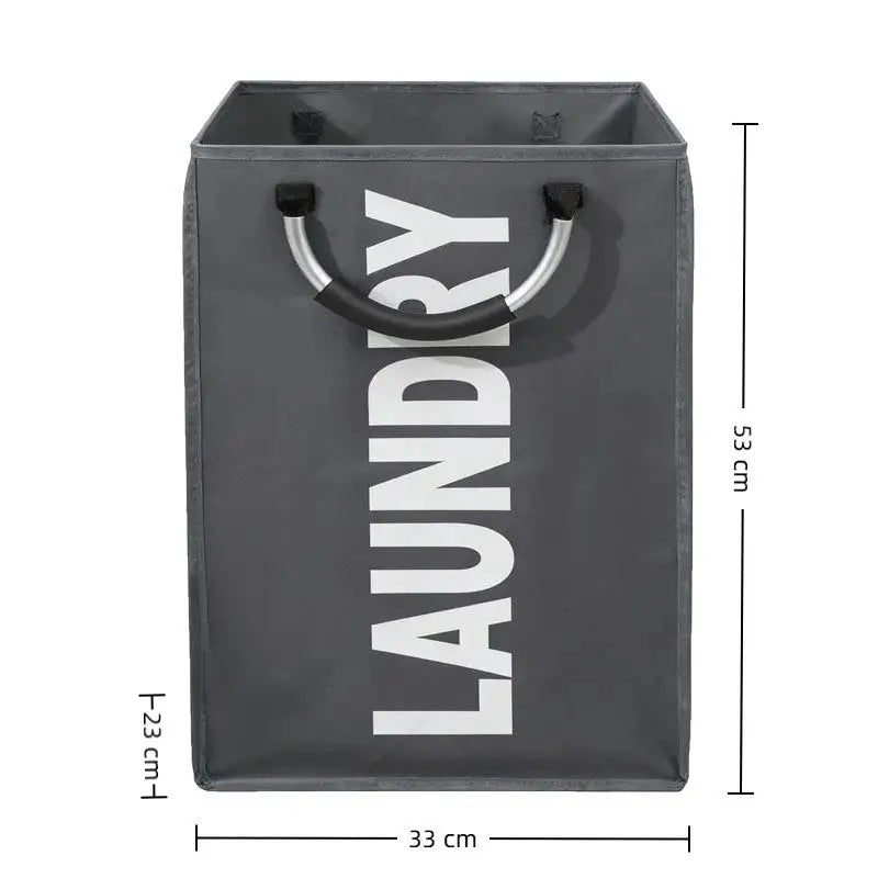 Foldable Waterproof Laundry Hamper – 1, 2 & 3 Compartment Clothes Sorter