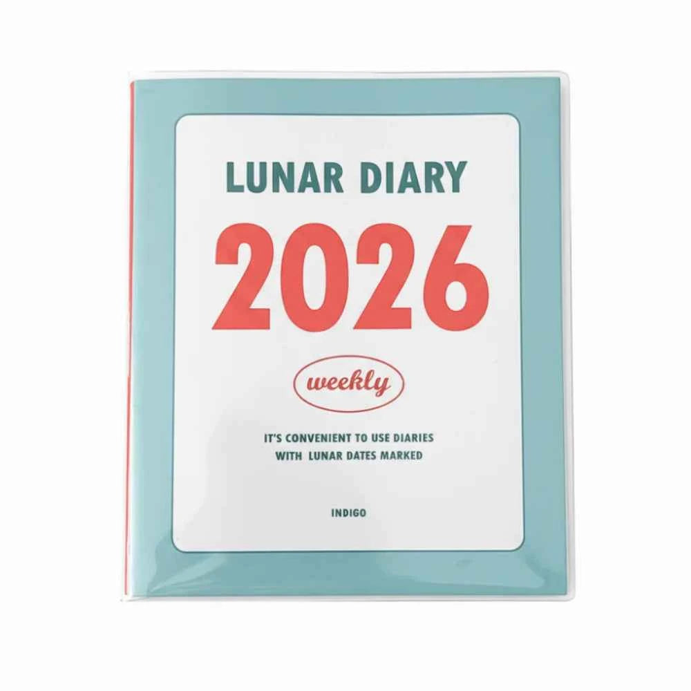 2026 Schedule Life Planner Book Retro Minimalist Student Study Diary Planner Hardcover PVC Journal Notebook Weekly Layouts
