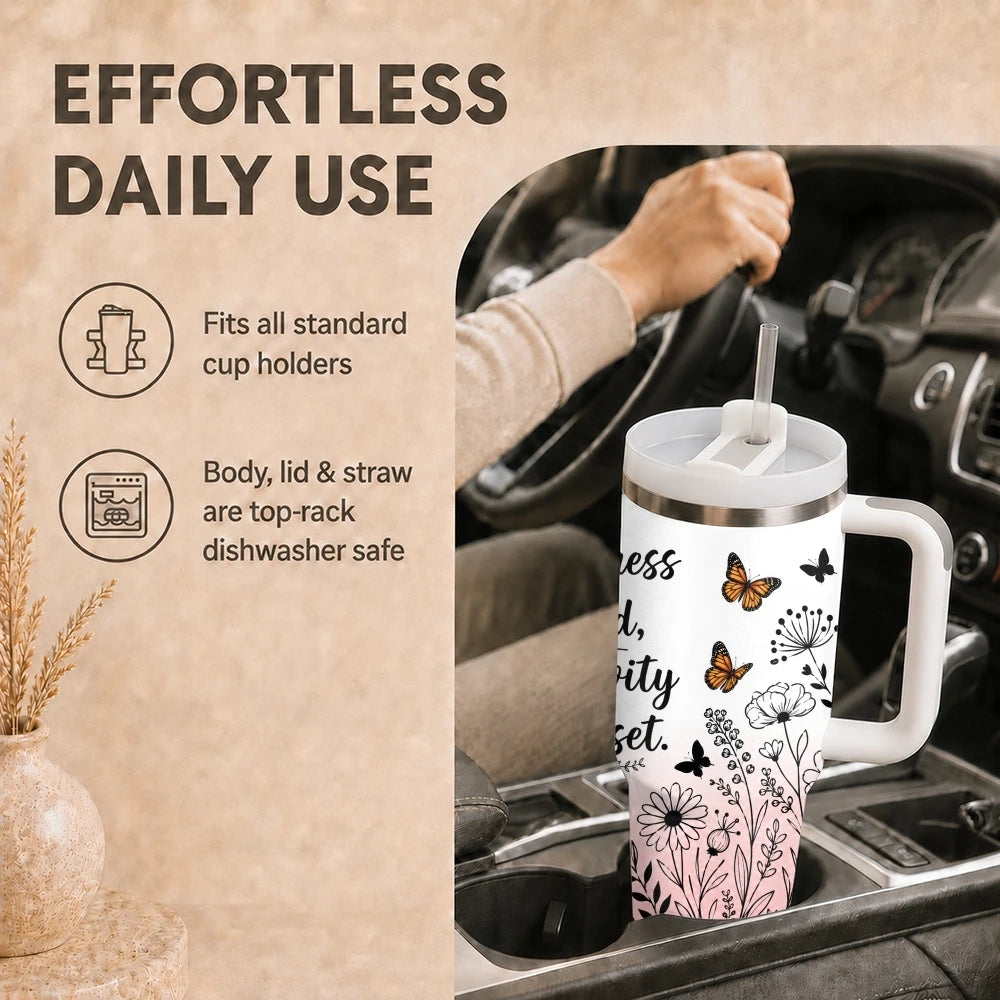 40oz Bible Verse Tumbler – Christian Faith Insulated Stainless Steel Cup