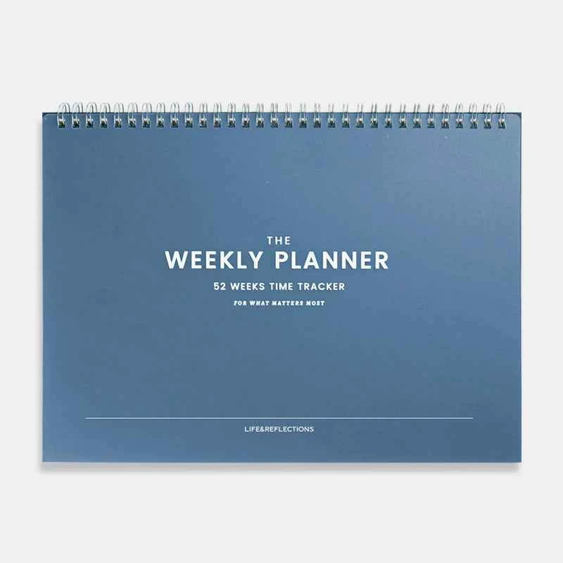 Weekly Planner 52 Weeks Time Tracker For What Matters Most To-do List Weekly Planer Task List Weekly Planners Schedule To Study