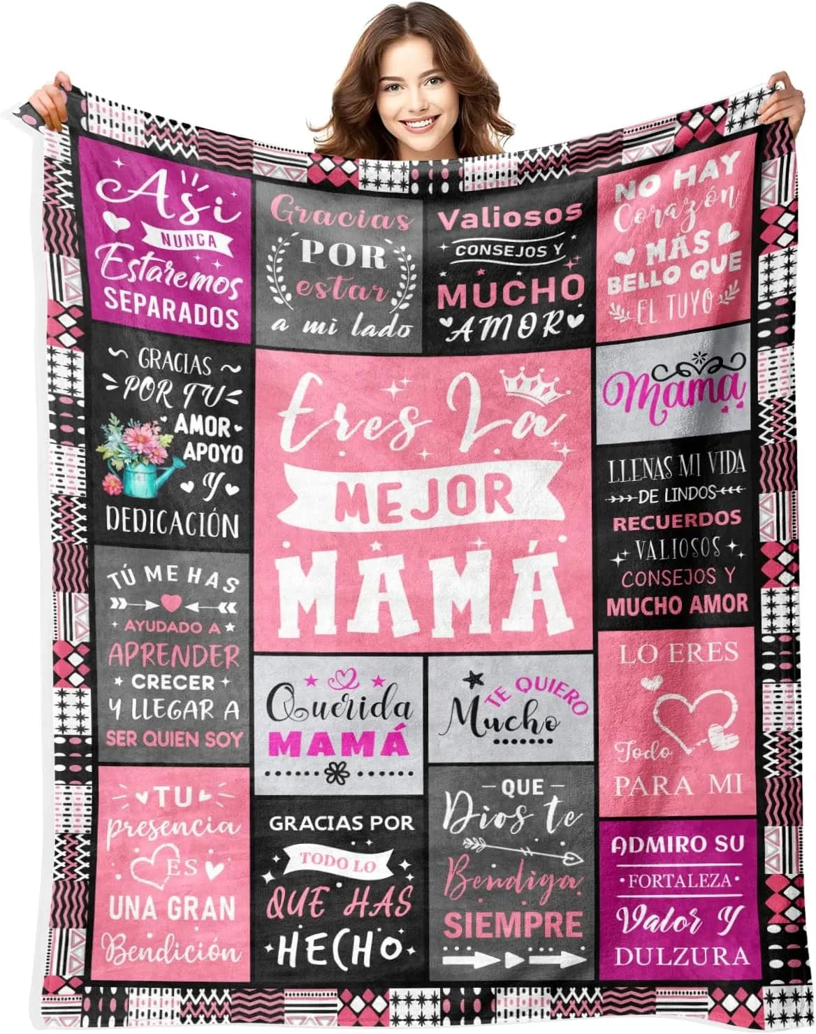 Best Mom Ever Blanket – “Remember I Love You Mum” Gift for Mom