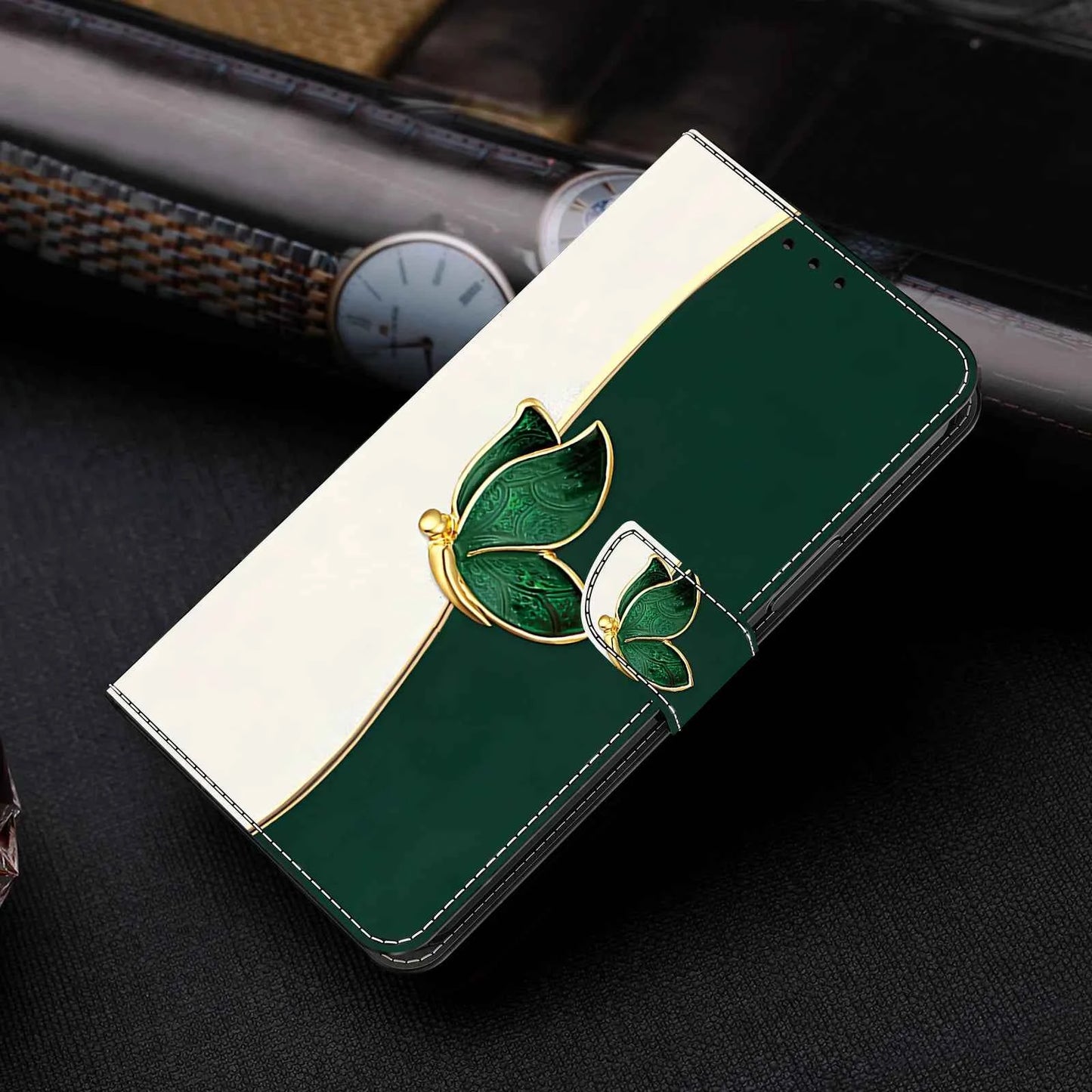 3D Magnetic Flip Leather Cover Wallet Case For iPhone 17 17e 16e 16 15 14 13 12 11 Mini Air Pro Max Plus