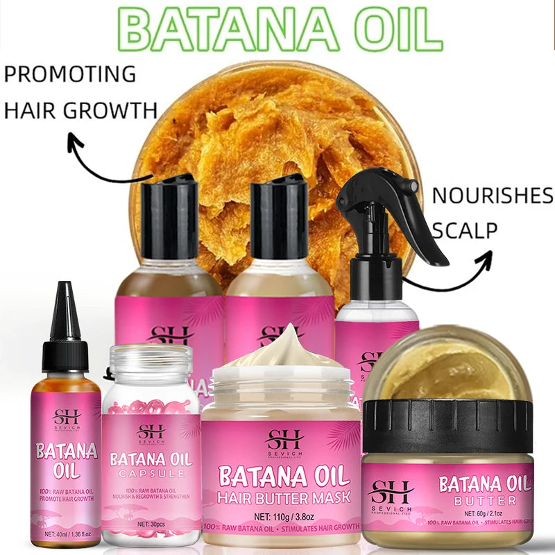Natural 100% Pure Batana Oil For Hair Growth Batana Oil Butter Hair Mask From Honduras Hair Loss Treatment For Black Men & Women - NamafadStore