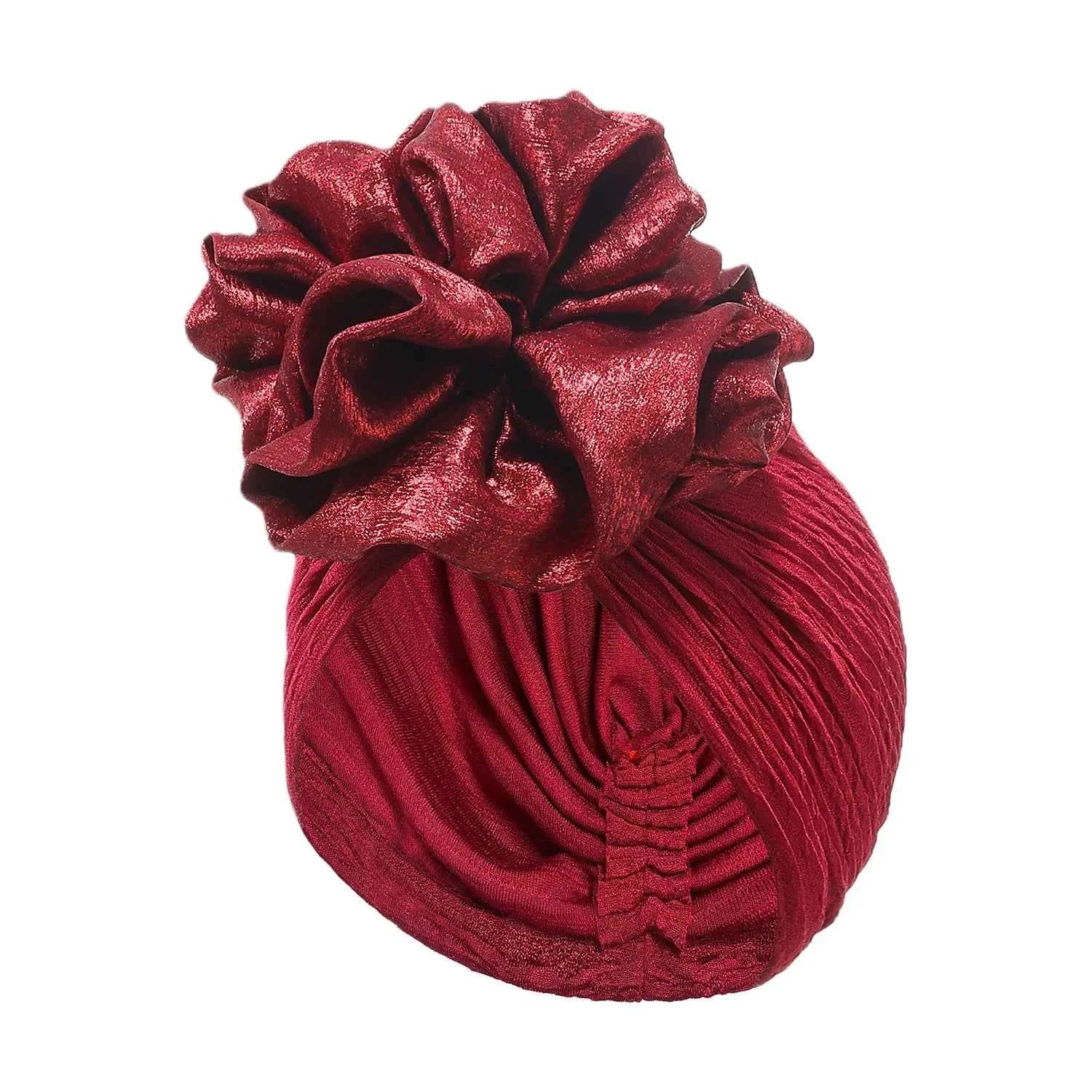 Fashion Women Pleated Turban Cap For Women Auto Gele Headtie Female Head Wraps African Nigeria Wedding Party Headpiece
