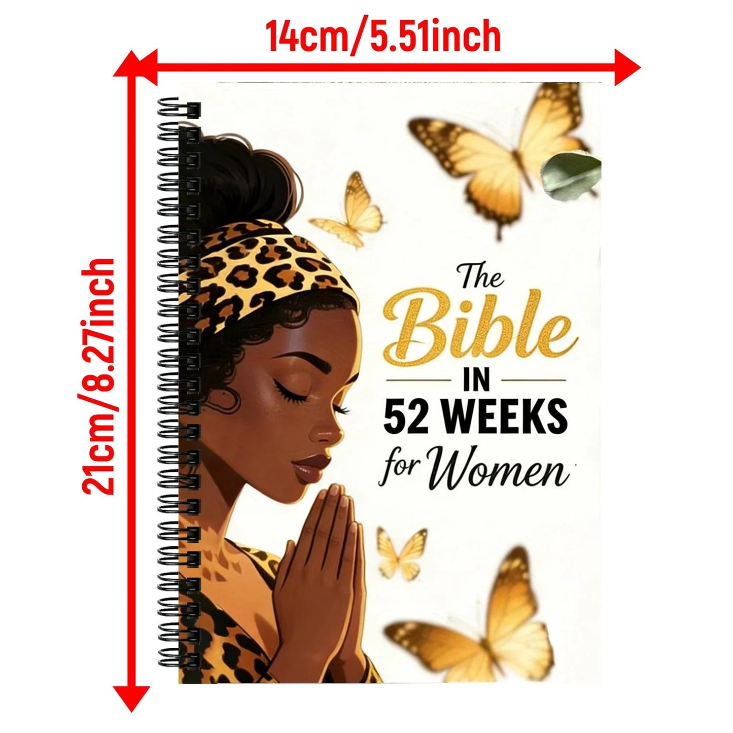 Women’s One-Year Bible Reading Journal – 52-Week Christian Scripture Study Guide