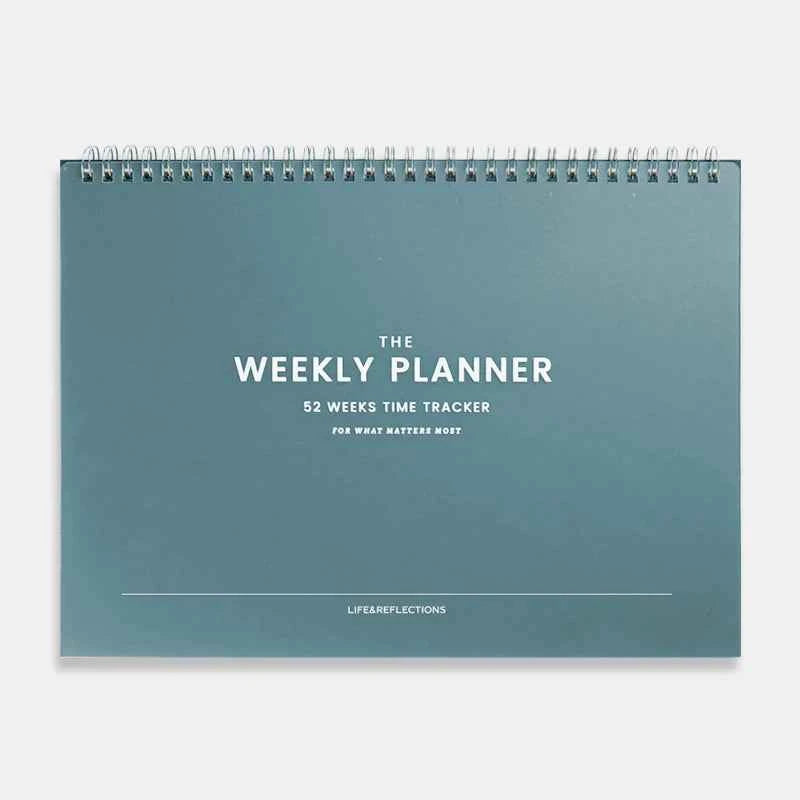 Weekly Planner 52 Weeks Time Tracker For What Matters Most To-do List Weekly Planer Task List Weekly Planners Schedule To Study
