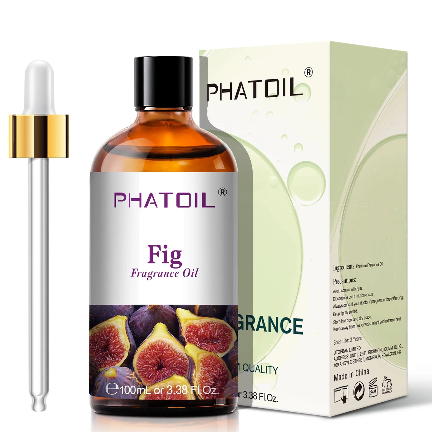 PHATOIL 100ml Sweet Fruity Fragrance Oil for Diffuser Candles Making -Coconut & Vanilla Strawberry Lemon Peach Pear Aroma Oil - NamafadStore