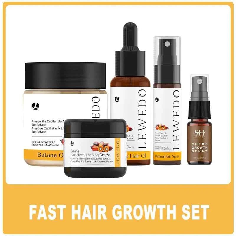 Batana Oil Hair Growth Kit Organic Batana Oil for hair growth 100% Pure And Natural Batana Oil Treating Hair Loss Anti-Breakage