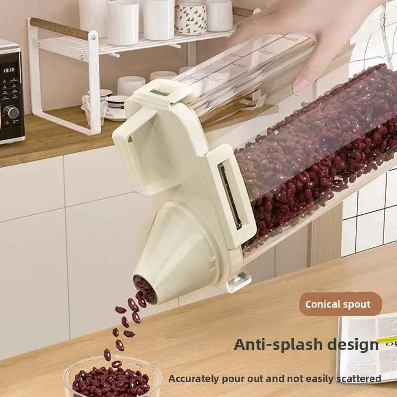 1.75/ 2.5/3L Food Grade Grain and Miscellaneous Grain Storage Box, Rice Bucket Storage Tank, Sealing Tank, Kitchen Utensil New