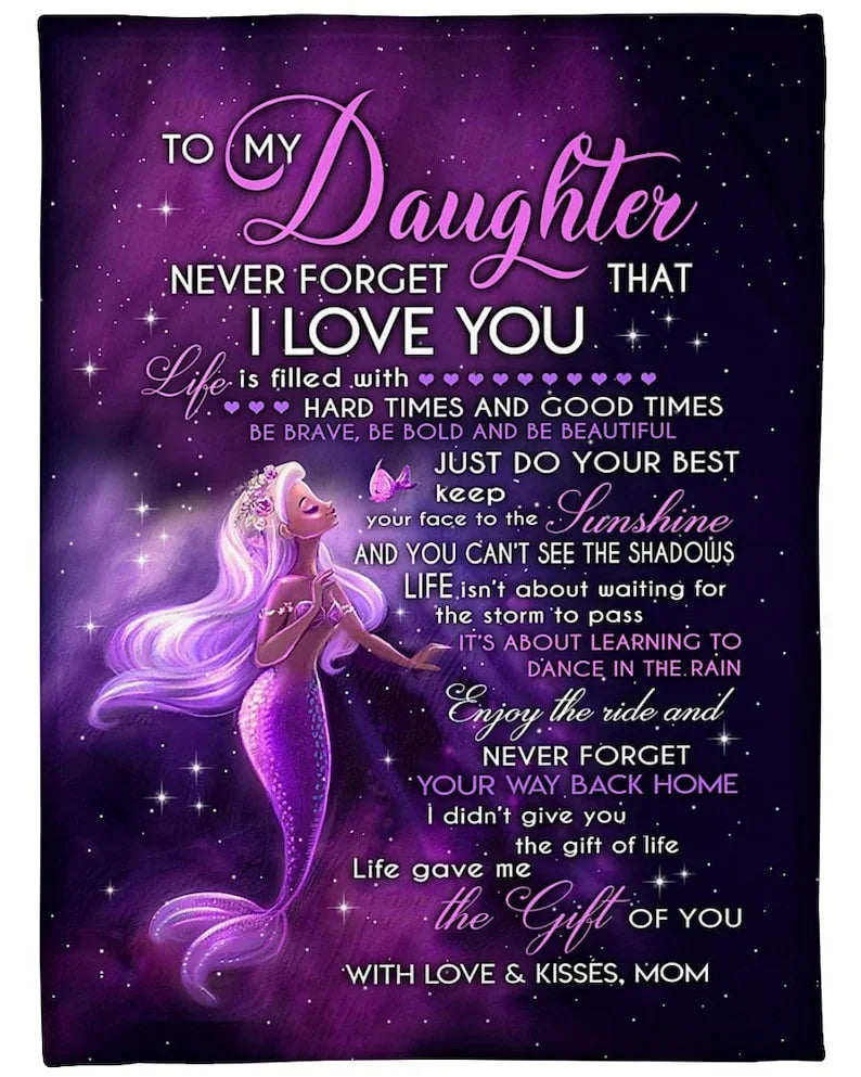 Personalized To My Son Blanket – I’ll Always Be With You, Love From Mom