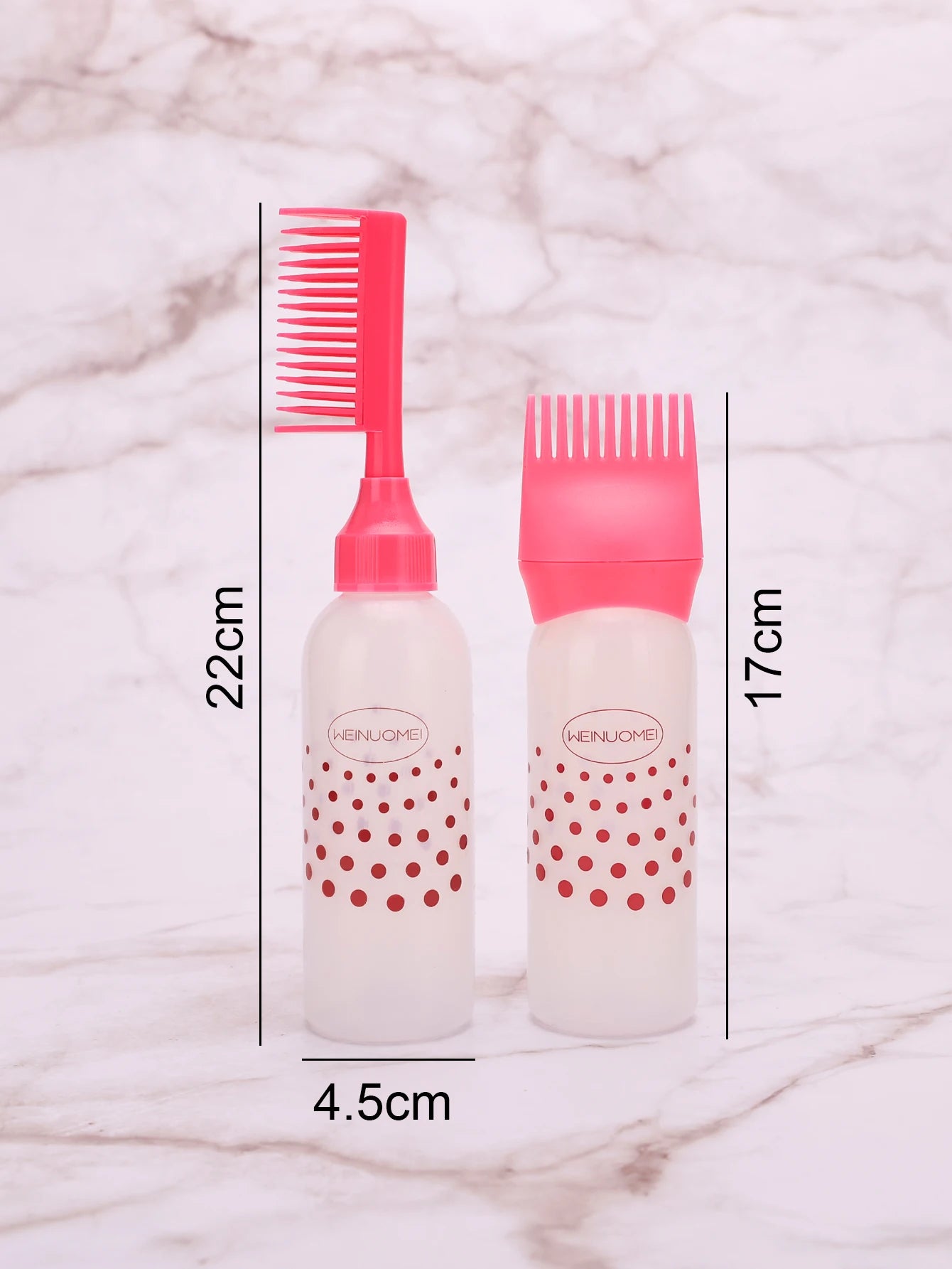 Salon Hairdressing Coloring Set Barbershop Dyeing Comb Bottle Empty Applicator Professional Hairdresser Styling Dye Supplies