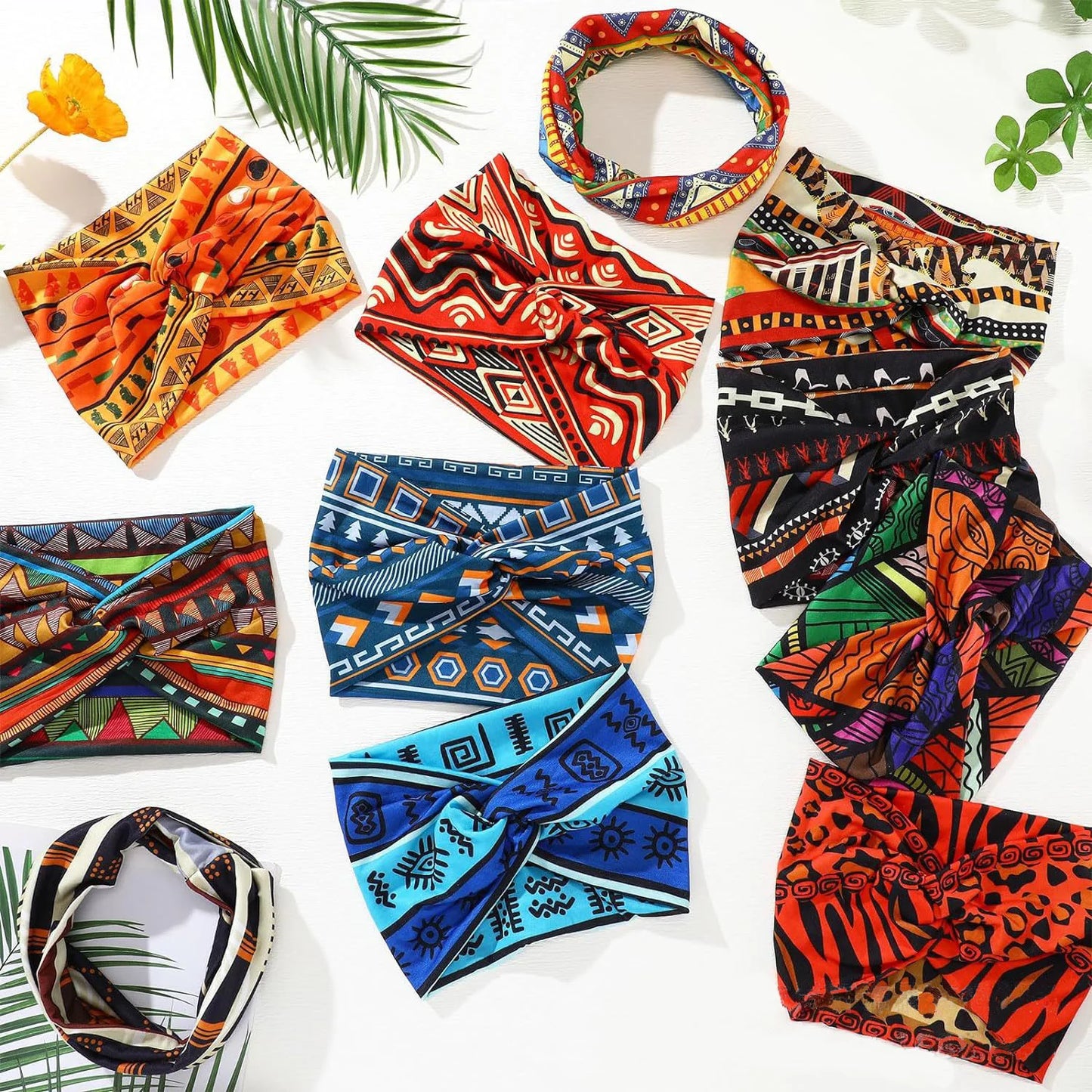 Widening High Strength Bohemian Yoga Sports Headband African Style Headband - NamafadStore