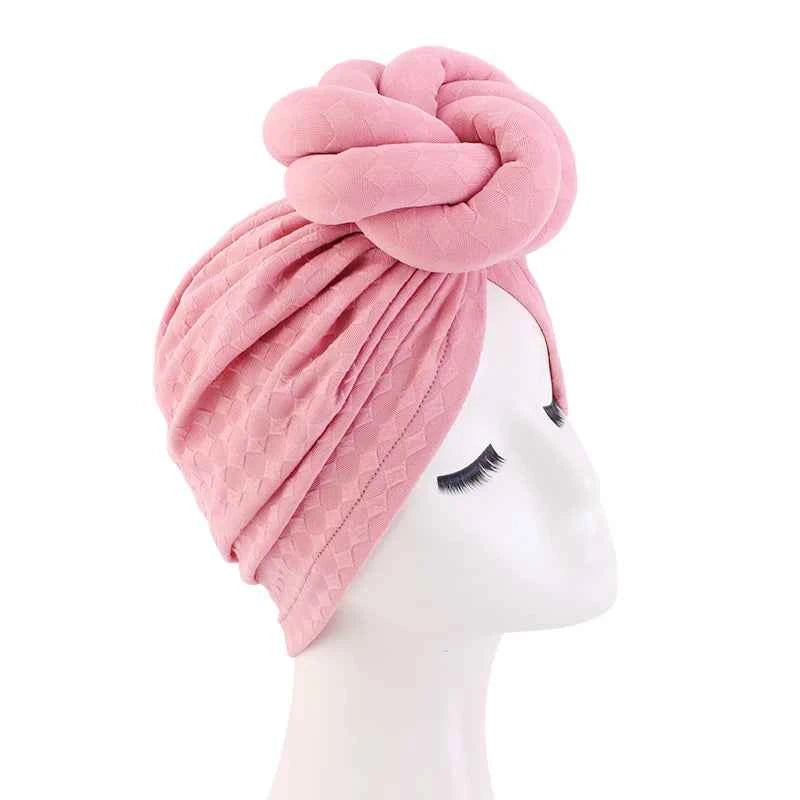 New Women Large 3D Flower Turban Hat Soft HeadScarf Beanie Wedding Party Headwear Turbante Mujer Bandanas Headcover Chemo Cap