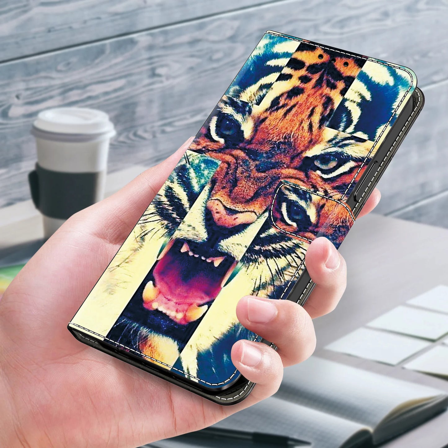 3D Magnetic Flip Leather Cover Wallet Case For iPhone 17 17e 16e 16 15 14 13 12 11 Mini Air Pro Max Plus