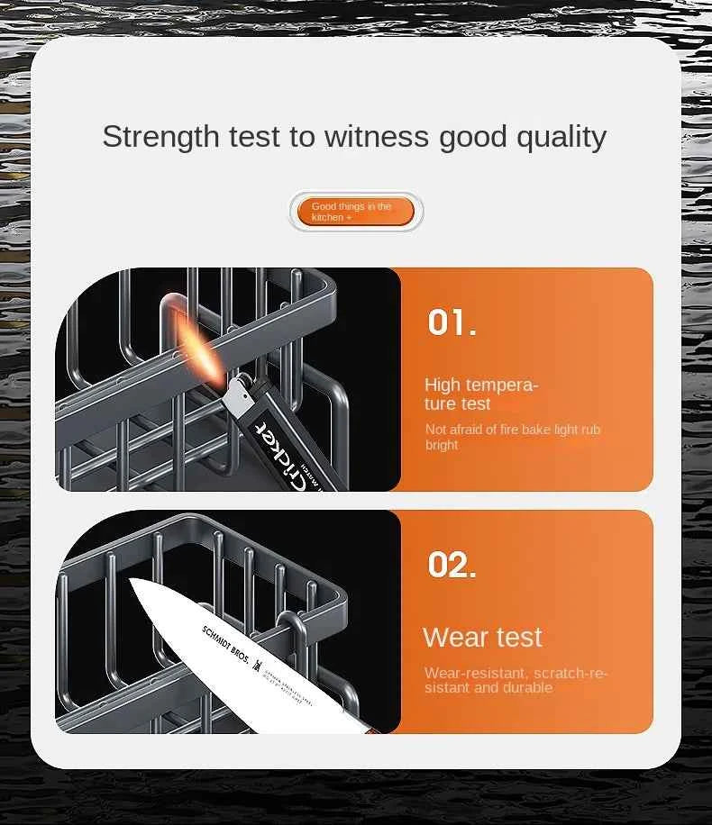 Kitchen stainless steel shelf, sponge drain rack, sink drainage rack, dishwashing supplies, dishcloth storage, drainage rack