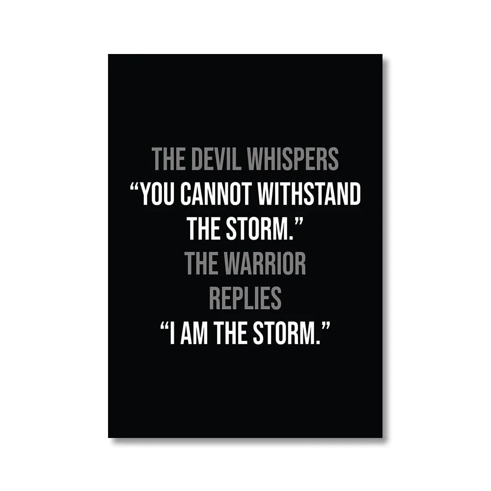 Office Decor Exercise Motivational Quote Minimalist Wall Art Print Canvas Painting Posters for Living Room Modern Home Decor