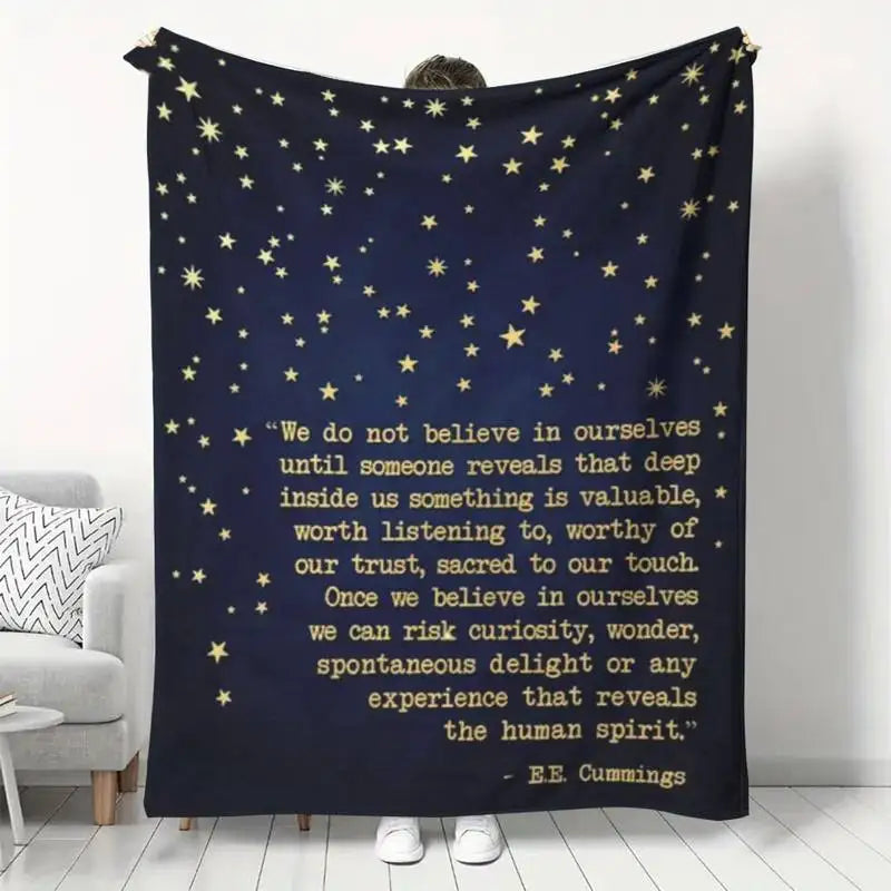 50th Birthday Throw Blanket – Funny Milestone Collage Blanket Gift