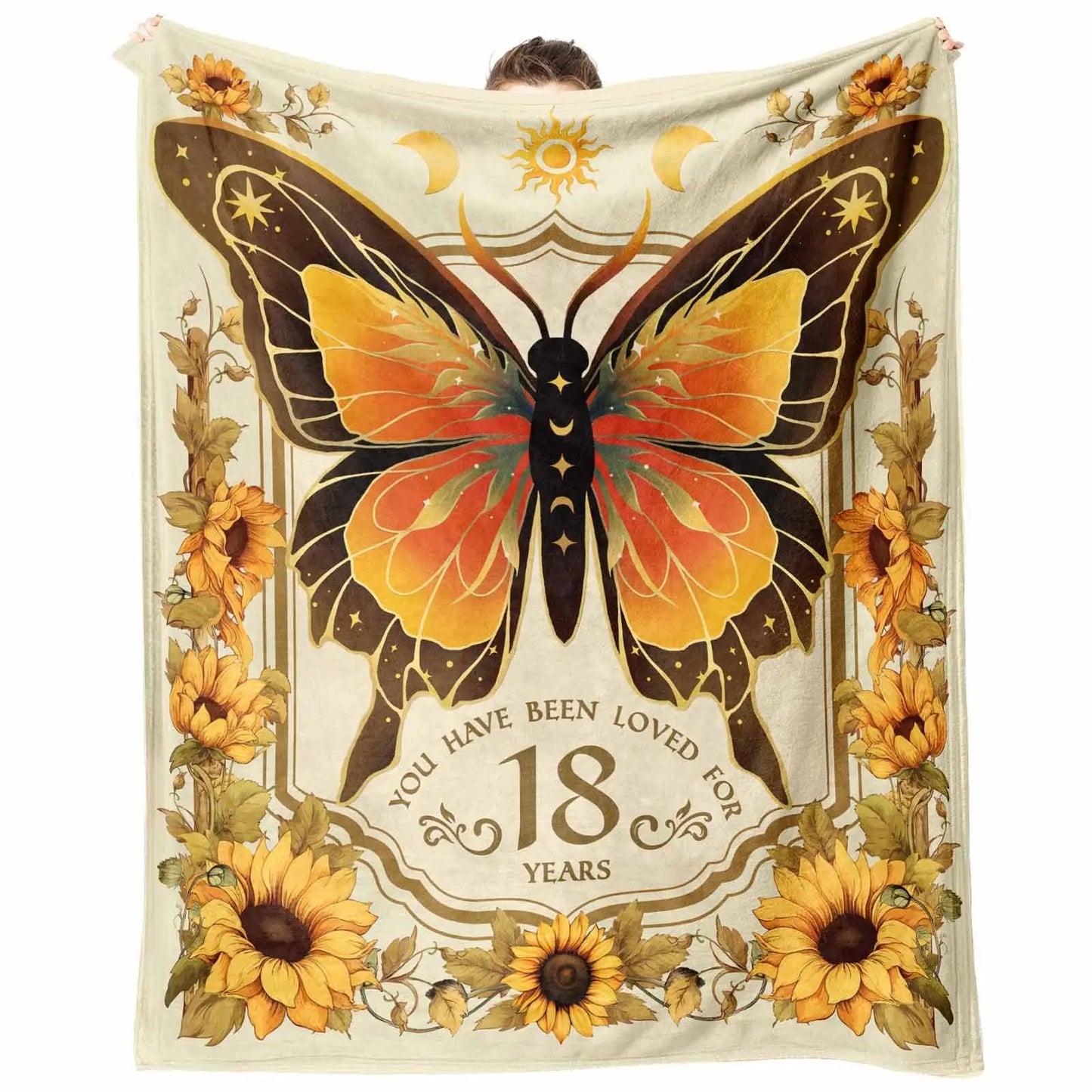 18th Birthday Gift Blanket for Girls – Daughter, Sister & Bestie