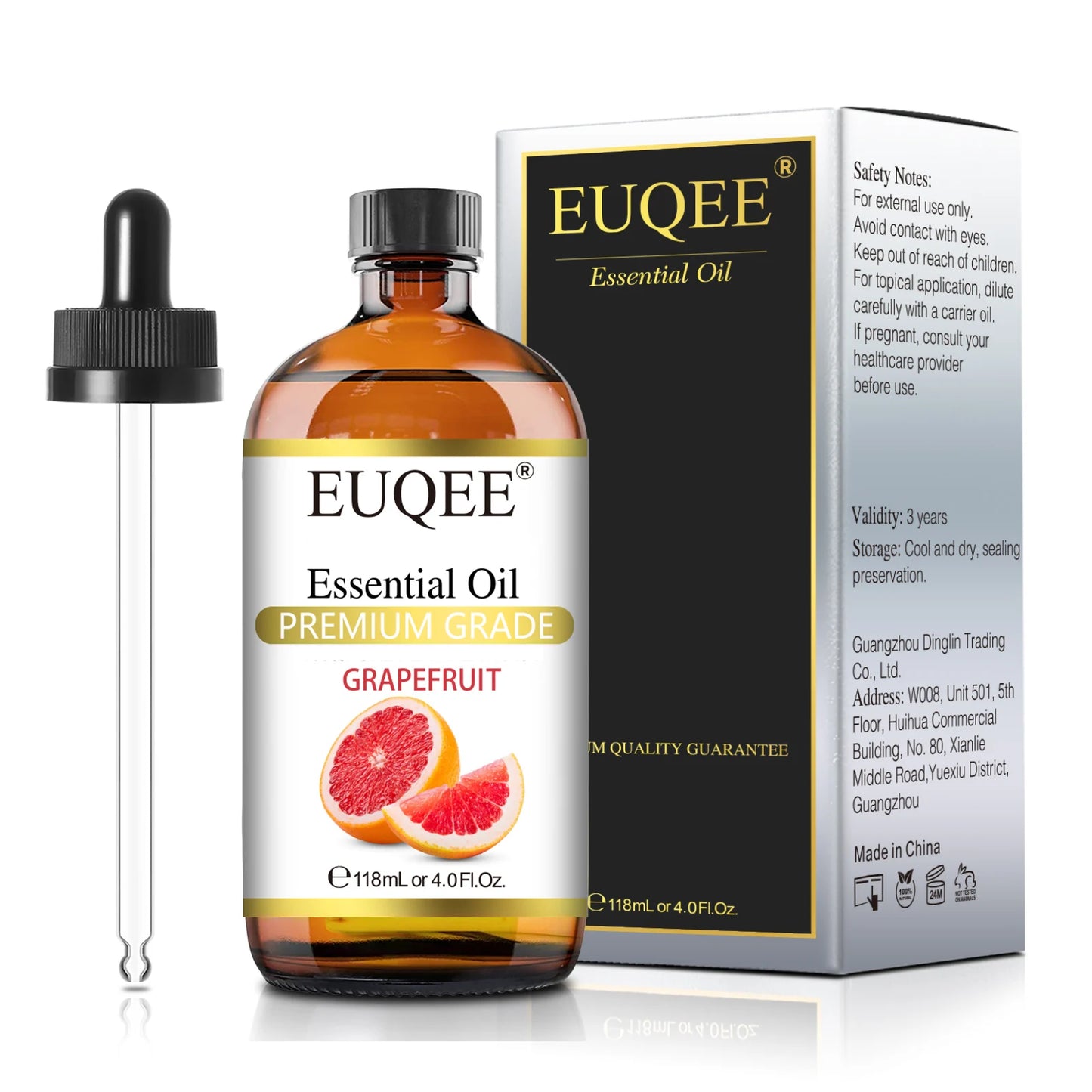 EUQEE 4 Fl Oz Essential Oils for Aromatherapy Humidifiers Aromatic Diffuser Making Scents Candle Handmade Soap Home Fragrance - NamafadStore