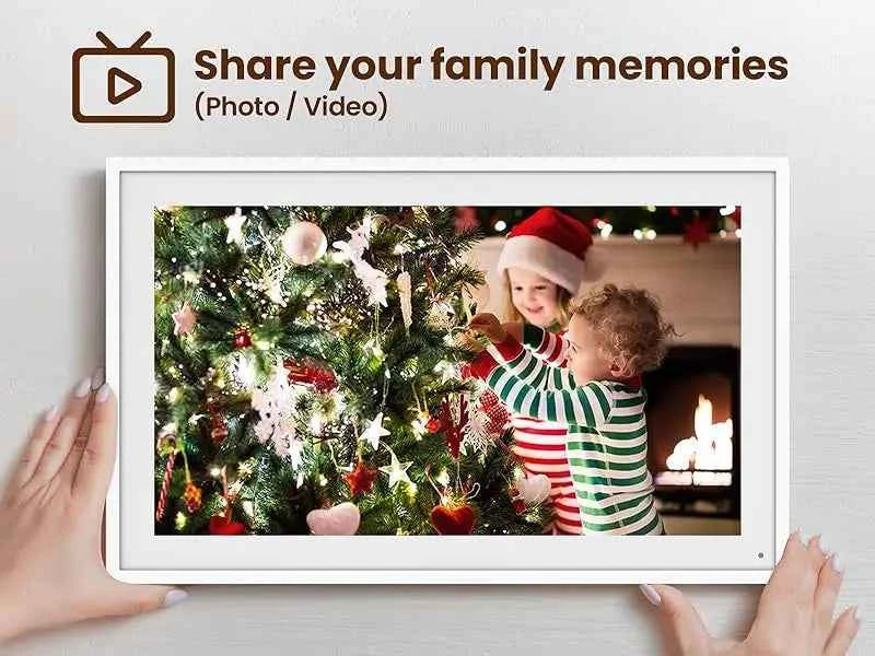 15.6 Inch Wall Planner Digital Calendar Chore Chart Smart Touchscreen Interactive Display APP Control 64GB for Family Schedules