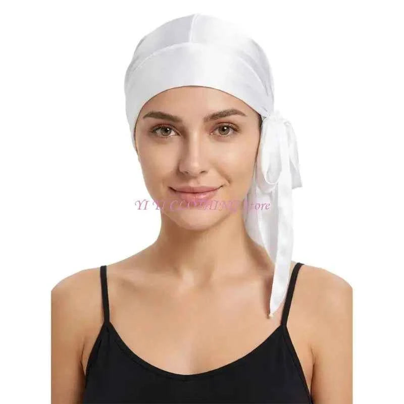 N5KF Comfortable Turban Caps Suitable for Everyday Use Women Head Wrap Head Cover Headwrap