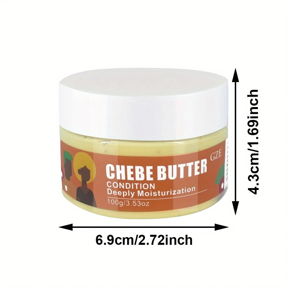 GZE Chebe Butter Condition Deeply Moisturization Hair Growth Repair Damaged Hair Super Smooth African Regrowth Anti Hair Loss - NamafadStore
