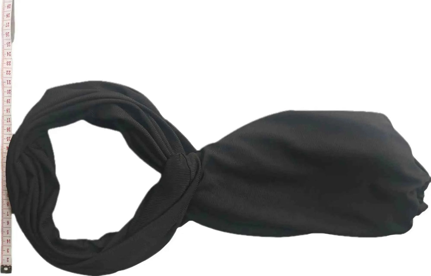 Solid Color Threaded Headscarf Wrapped Design With High Elasticity Suitable For Various Head Circumferences