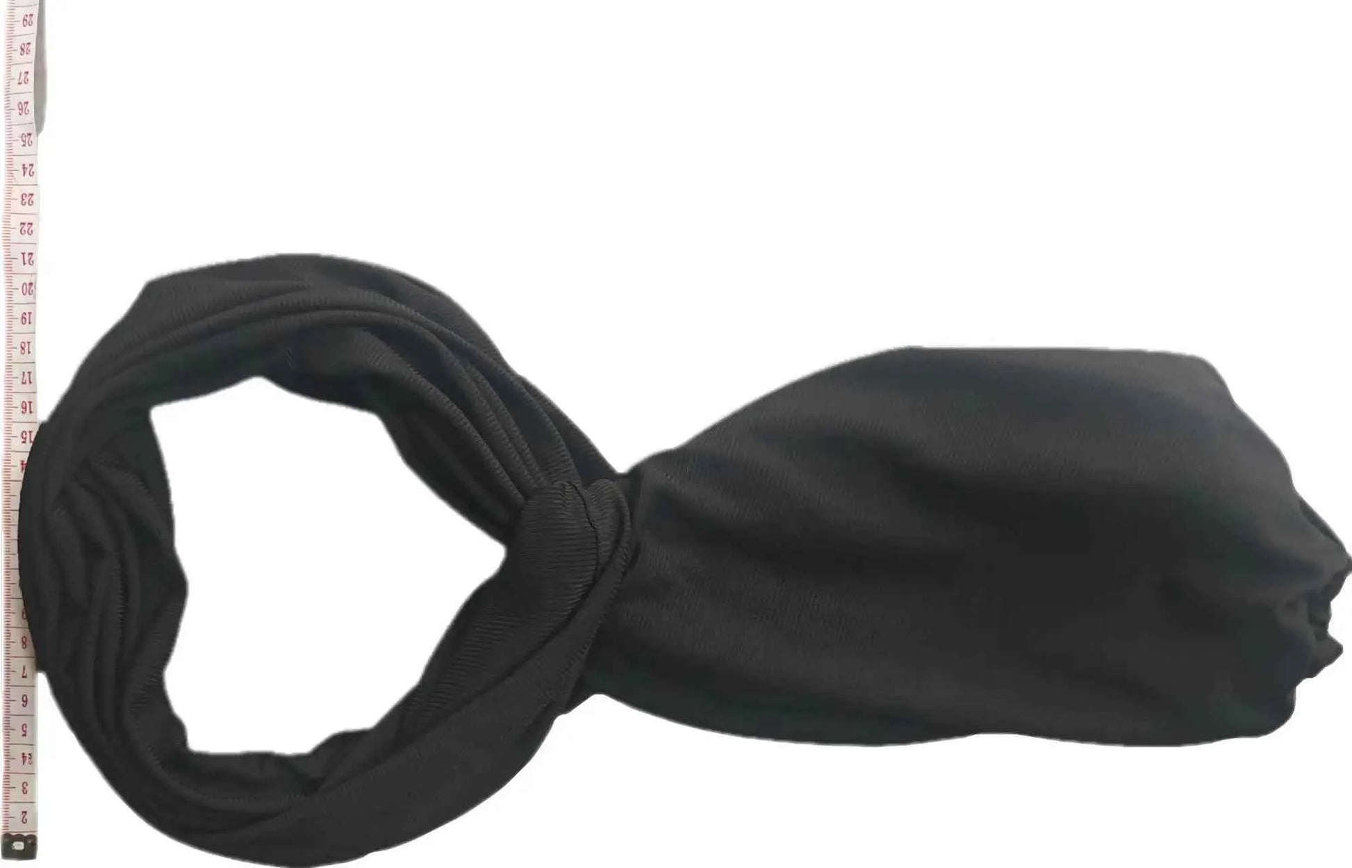 Solid Color Threaded Headscarf Wrapped Design With High Elasticity Suitable For Various Head Circumferences