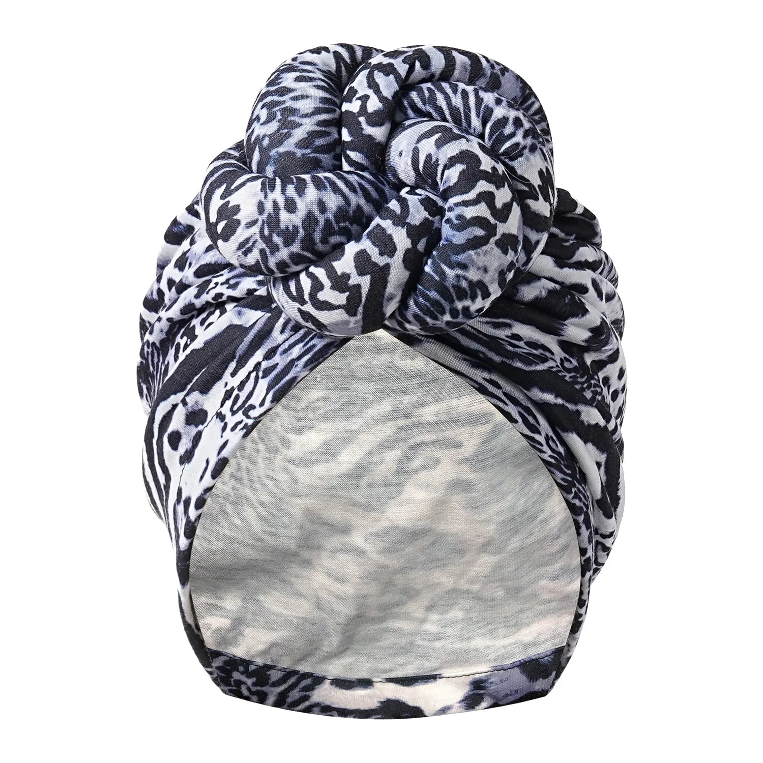 New African Turban for Women Large Flower Stretch Turban Headwrap Beanie Hat Ladies Turbante Mujer Bandanas Chemo Cap Head Cover - NamafadStore